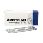 Упаковка препарата Амигренин